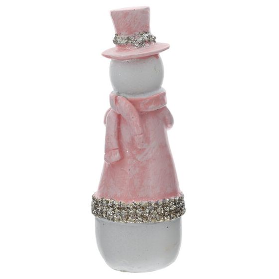 Фигурка декоративная &quot;Снеговик&quot;, L4 W3,5 H11 см, 2в.