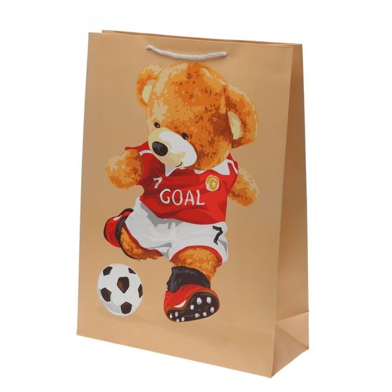 Пакет подарочный (бумага 210г/м2, блок 12шт), L40 W15 H55 см, 4в.