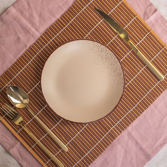 Тарелка десертная OH!SPLASH бежевый 19см