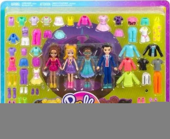 Lalka Barbie Mattel PP BLYSZCZACA ZATOKA ZESTAW MODOWY MIX HKW10 WB6