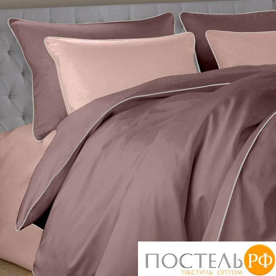 113310102-сгL60 Наволочка Satin Luxe 70х70 марсала