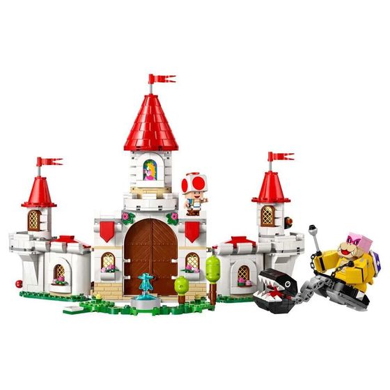 LEGO Fight Roy в Peach&#39;s Castle Construction Game