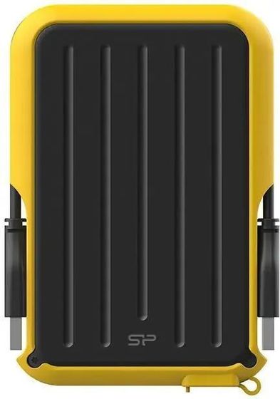 Внешний HDD 4Tb Silicon Power USB 3.0 SP040TBPHD66LS3Y Armor A66 2.5&quot; желтый