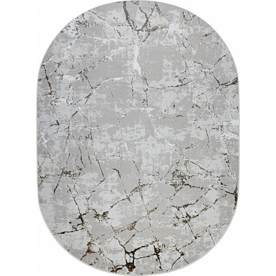 Ковёр овальный Roma 37886A, размер 150x400 см, цвет cream fls / beige fl