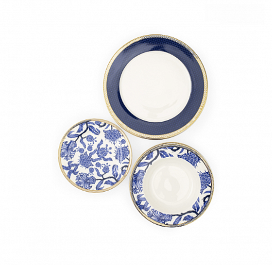 Сервиз столовый BLUE FLOWER 12пр