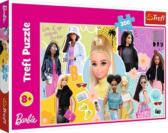 Trefl Puzzle 300 element?w Twoja ulubiona Barbie