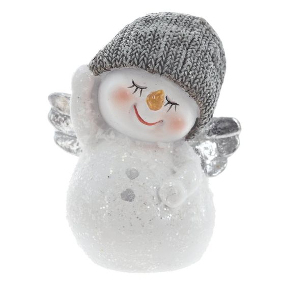 Фигурка декоративная &quot;Снеговик&quot;, L6 W3,5 H7 см, 2в.