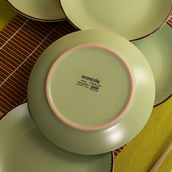 Тарелка десертная OH!SPLASH зеленый 19см