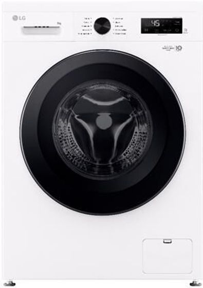 Стиральная машина LG F2Y1VS6W белый 9кг 1200об/мин с паром инвертор