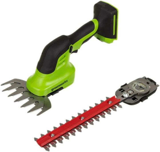 Ножницы-кусторез аккумуляторные Greenworks G24SHT 24V 12см без АКБ и ЗУ (1600607)