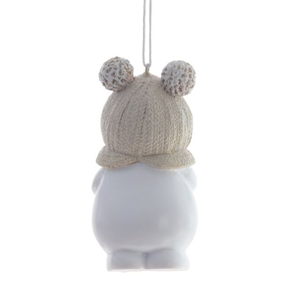 Изделие декоративное подвесное &quot;Снеговик&quot;, L6 W4,5 H10 см, 2в.