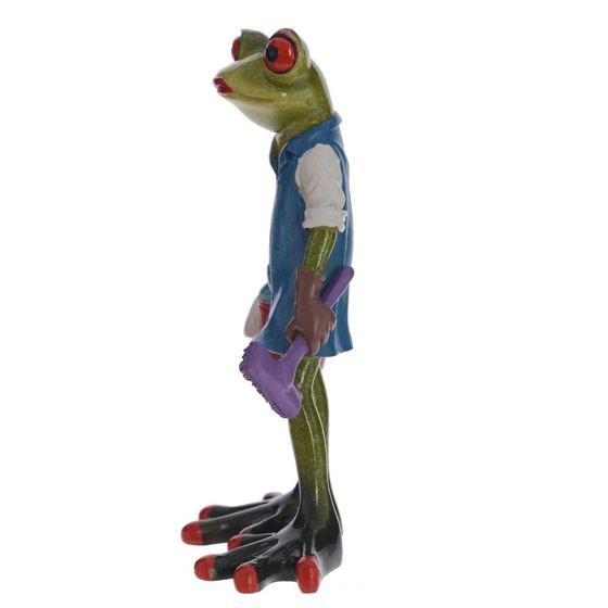Фигурка декоративная &quot;Лягушка&quot;, Д9,5 Ш5 В16 см