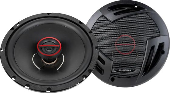 Колонки автомобильные Soundmax SM-CSV602 6 1/2&quot; (16.5см) 200Вт 93дБ 4Ом (ком.:2шт)