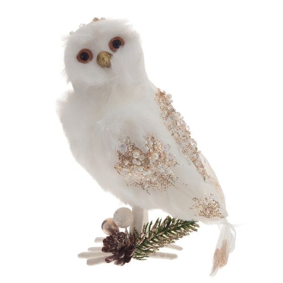 Фигурка декоративная &quot;Сова&quot;, L10 W9 H15 см, 2в.