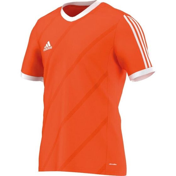 Мужская футболка спортивная оранжевая с логотипом для футбола Adidas Table 14 M F50284 football jersey