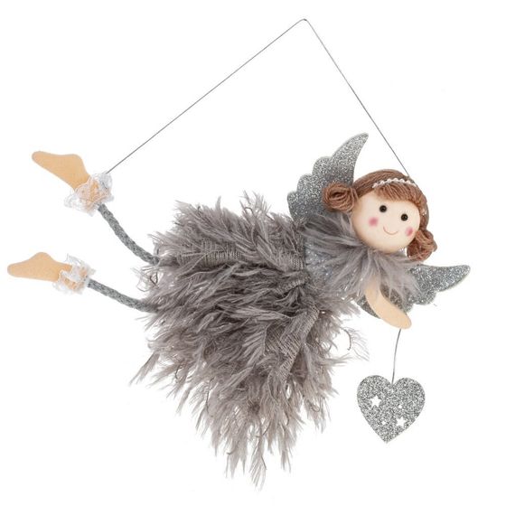 Изделие декоративное подвесное &quot;Ангел&quot;, L26 W4 H10 см, 3в.