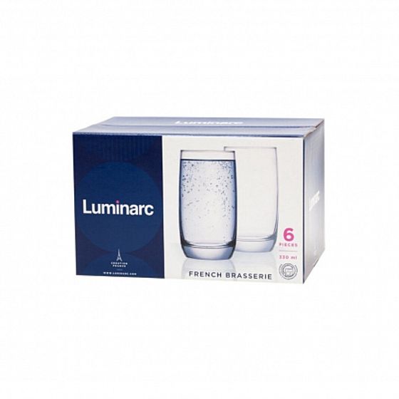 Стакан ФРАНЦУЗСКИЙ РЕСТОРАНЧИК 330мл высокий