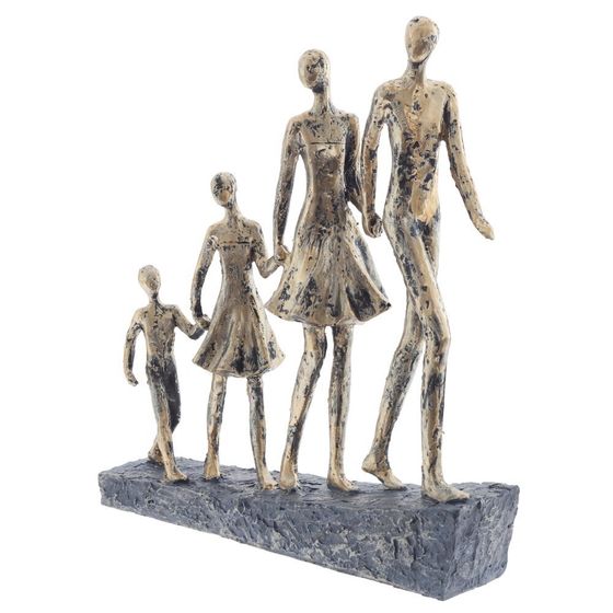 Фигурка декоративная "Семья", L26 W5,5 H28 см