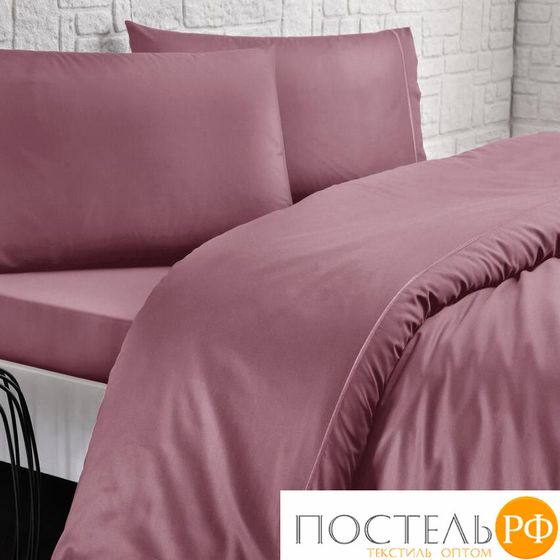 NT2Y680MOR2 Комплект постельного белья Tivolyo Home CASUAL фиолетовый, Евро