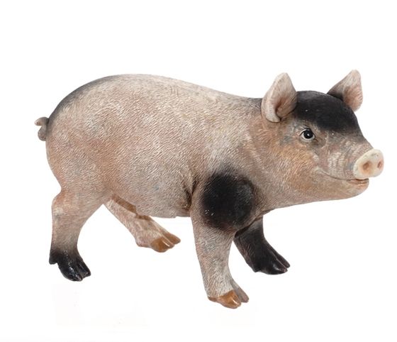 Фигурка декоративная &quot;Свинка&quot;, Д13,5 Ш8,5 В8,5см, 2в