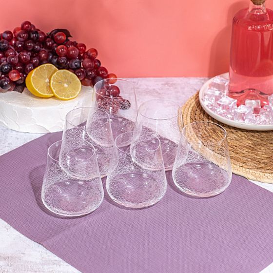 Набор стаканов SANDRA Blizzard 6шт 400мл