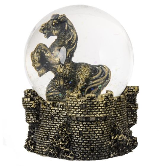 Фигурка декор в стекл шаре &quot;Лошадь&quot;, L7 W7,5 H8,5 см, 2в.