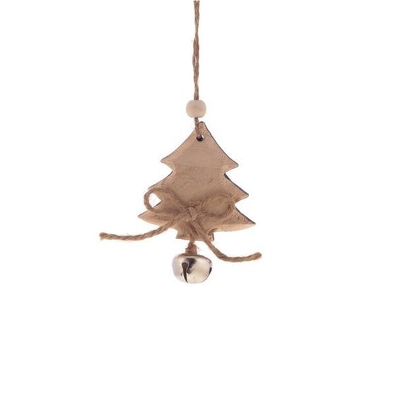 Украшение новогоднее &quot;Елка&quot;, L6 W1,5 H9 см, 4в.