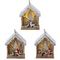 Изделие декоративное с подсветкой &quot;Домик&quot; (LR54Х3), L10 W5 H12,5 см, 3в.