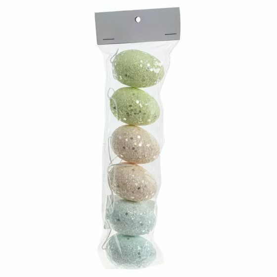 !09 Изделие декоративное "Яйцо", набор и 6-ти шт., L9 W4 H30 см