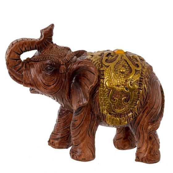 Набор их 7-ми фигурок декоративных &quot;Слон&quot;, Д20 Ш7 В21,5 см