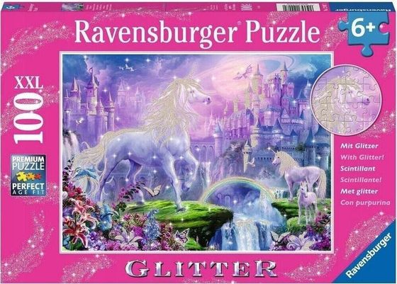 Ravensburger Puzzle 100 Królestwo jednorożców