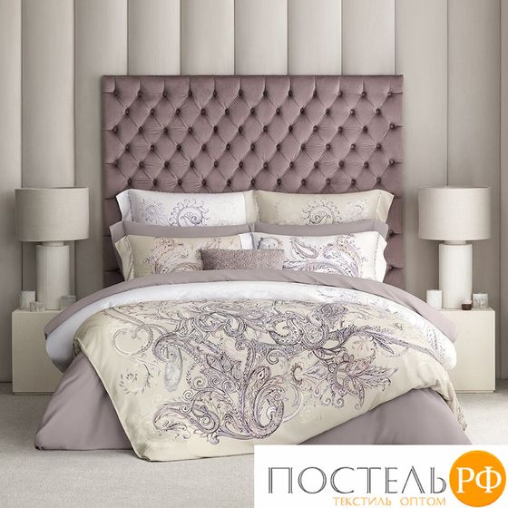 TOGAS КПБ РАНЬЕРО бело-беж 145х200/200х230/50х70-2, 4пр. 100% Sensotex эвкалиптовое волокно