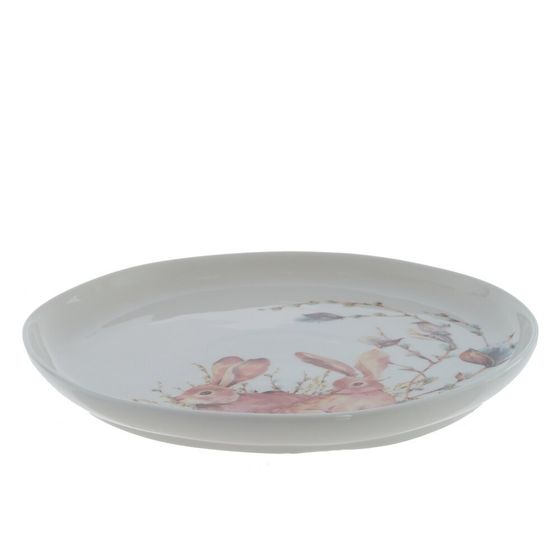 Тарелка, L20,5 W20,5 H2,5 см