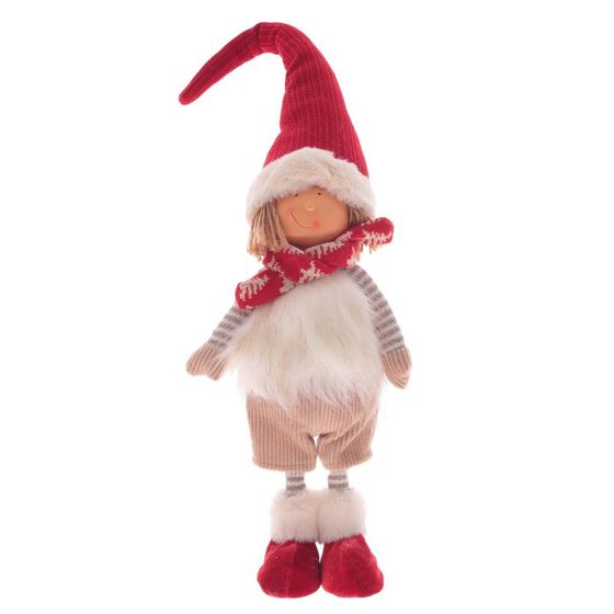 Игрушка набивная &quot;Мальчик, Девочка&quot;, L13 W11 H58/36 см, 2в.