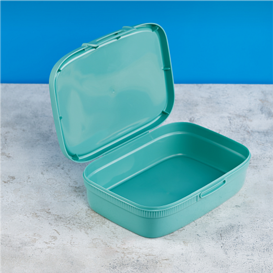 Контейнер пищевой SNAP BOX голубой 1.3л прямоугольный