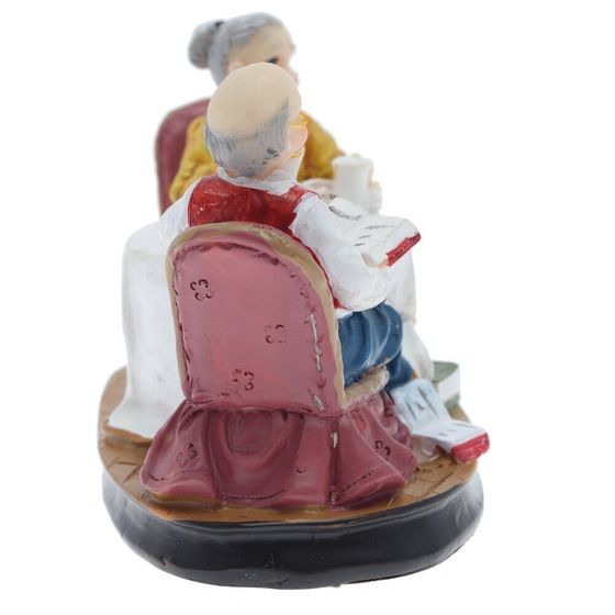 Фигурка декоративная &quot;Бабушка с дедушкой&quot;, L11 W6 H8 см