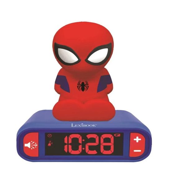 DISNEY Spiderman 3D digital alarm clock