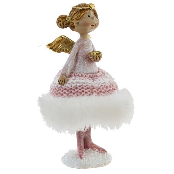 Фигурка декоративная &quot;Ангел&quot;, L7 W7 H10,5 см, 2в.