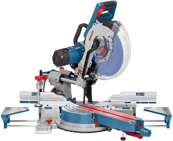 Пила торцовочная Bosch GCM 12 SDE 1800Вт 4300об/мин d=305мм (0601B23100)