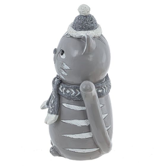Фигурка декоративная &quot;Кот&quot;, L10 W11 H18,5 см, 2в.