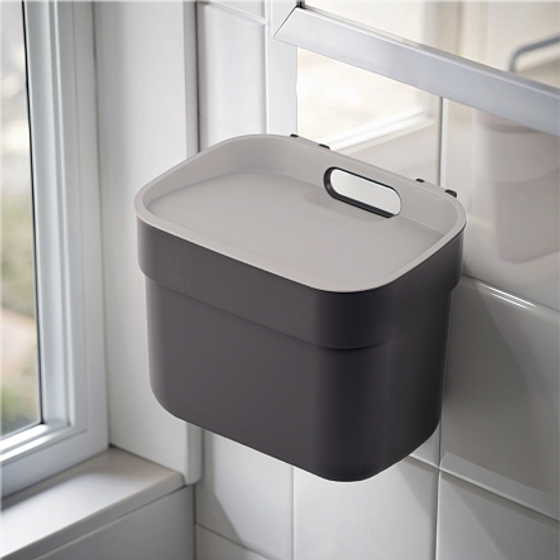 Контейнер для мусора READY TO COLLECT темно-серый/светло-серый 5л