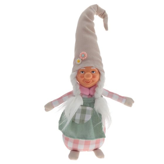 Игрушка набивная &quot;Гном&quot;, L11 W11 H44 см, 2в.