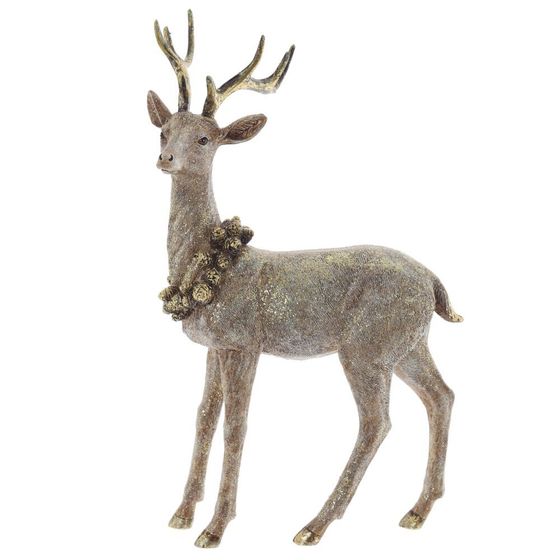Фигурка декоративная &quot;Олень&quot;, L21 W6 H31 см