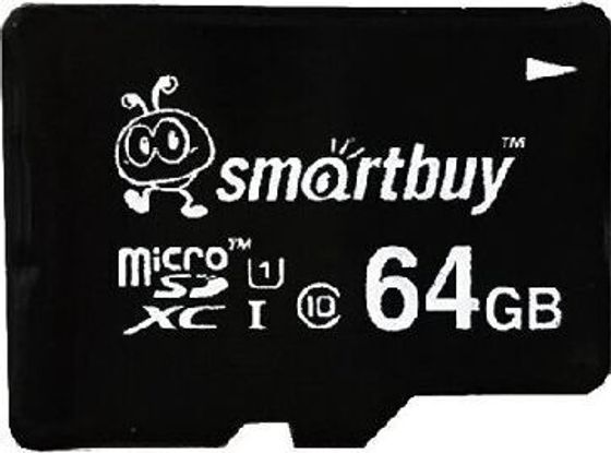 Карта памяти microSDXC 64GB Smartbuy SB64GBSDCL10-00