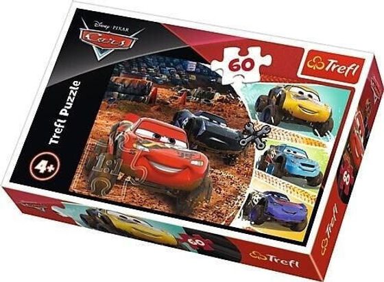 Trefl Puzzle 60 Молния Маккуин с друзьями