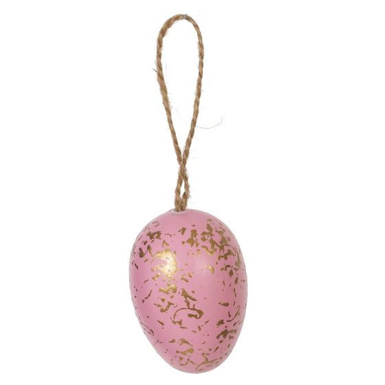 Набор из 6-х изделий декоративных подвесных "Яйцо" (4*6), L13,5 W12,5 H4 см