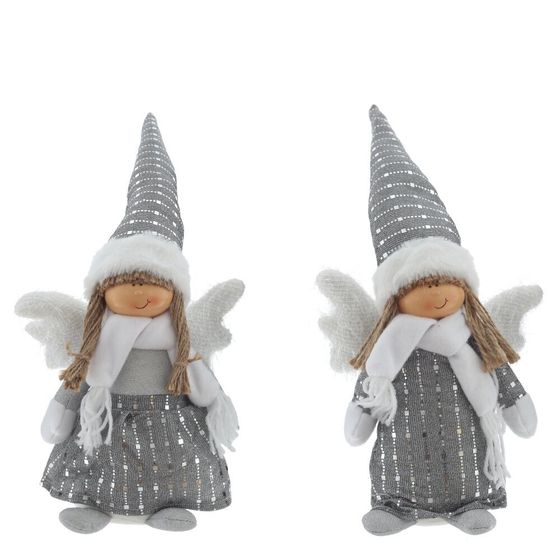 Игрушка набивная &quot;Ангел&quot;, L19 W12 H45/24 см, 2в.