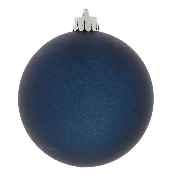 Набор из 4шт Украшение новогоднее &quot;Шар&quot;, D 8 см, L16 W8 H16 см