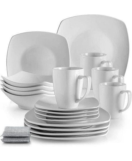 Luna 16-Piece Dinnerware Set, Service For 4