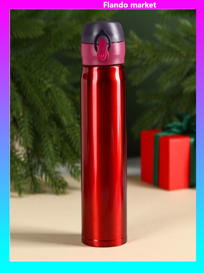 !09 Термос 500 мл. цвет красный